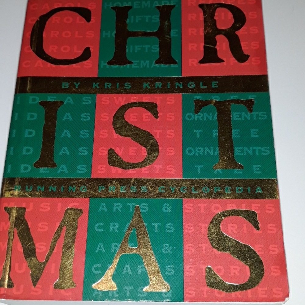 CHRISTMAS RECIPES/CAROLS/POEMS/CRAFTS  BOOK